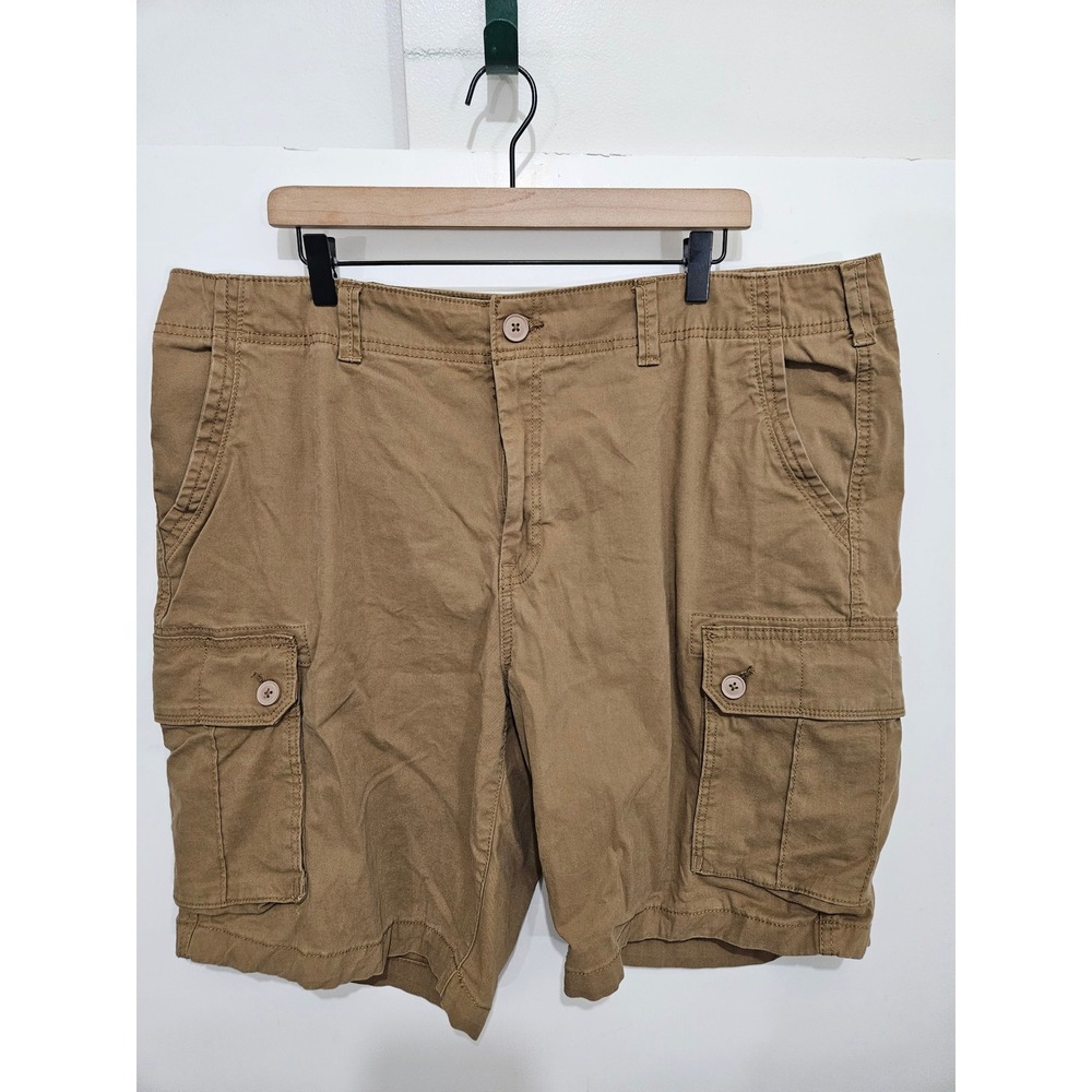 Sonoma Goods For Life Mens Tan Brown Everyday Cargo Shorts Size 40